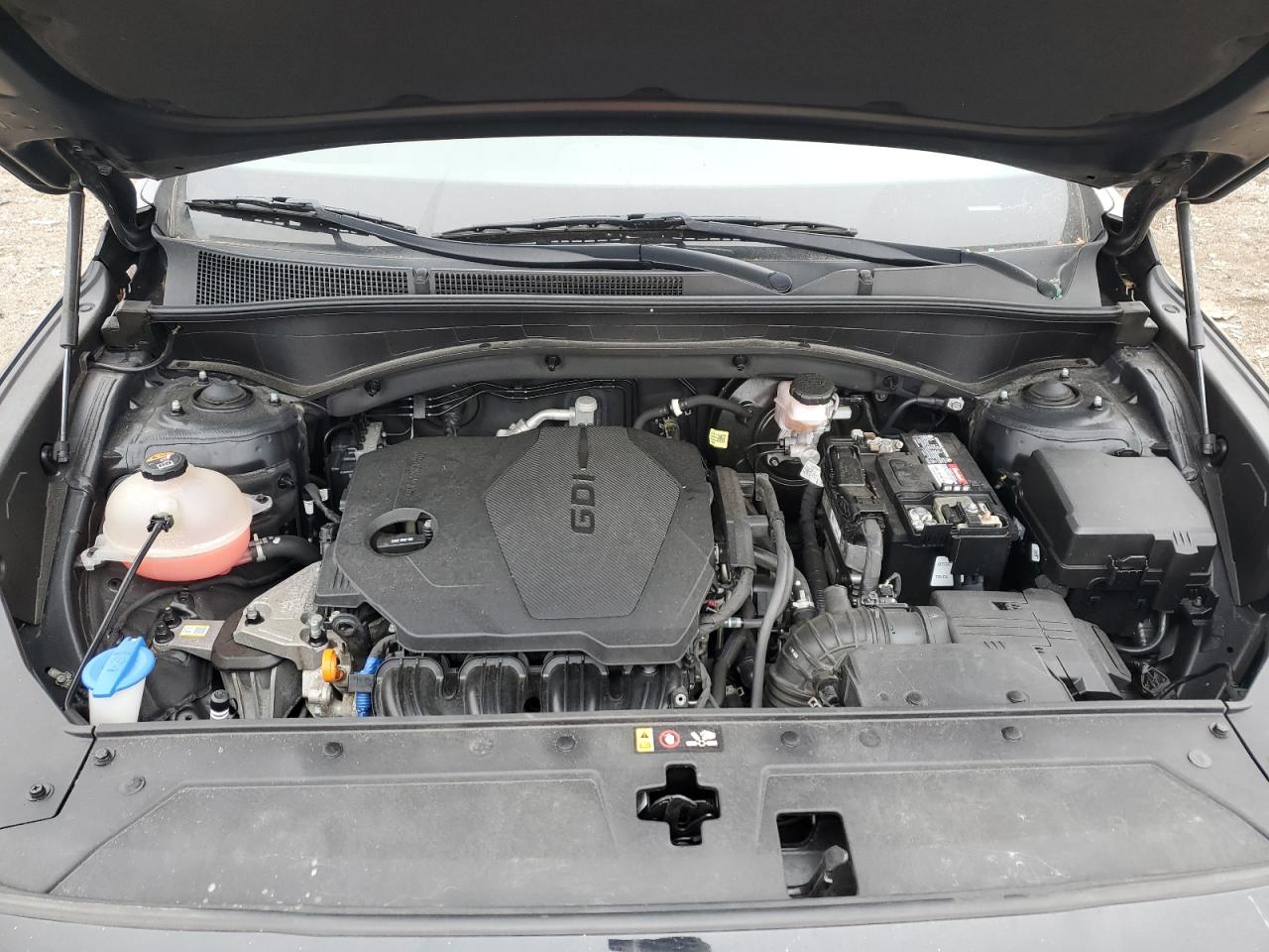 2022 Hyundai Santa Fe VIN 5NMS2DAJ7NH379569 Copart auction photo, vandalism damage thumbnail 12