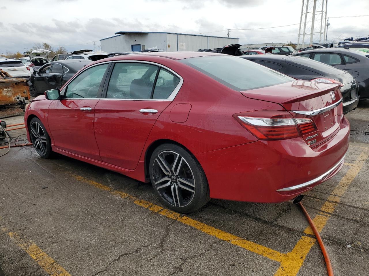 2016 Honda Accord VIN 1HGCR2F59GA245855 Copart auction photo, front end damage thumbnail 2