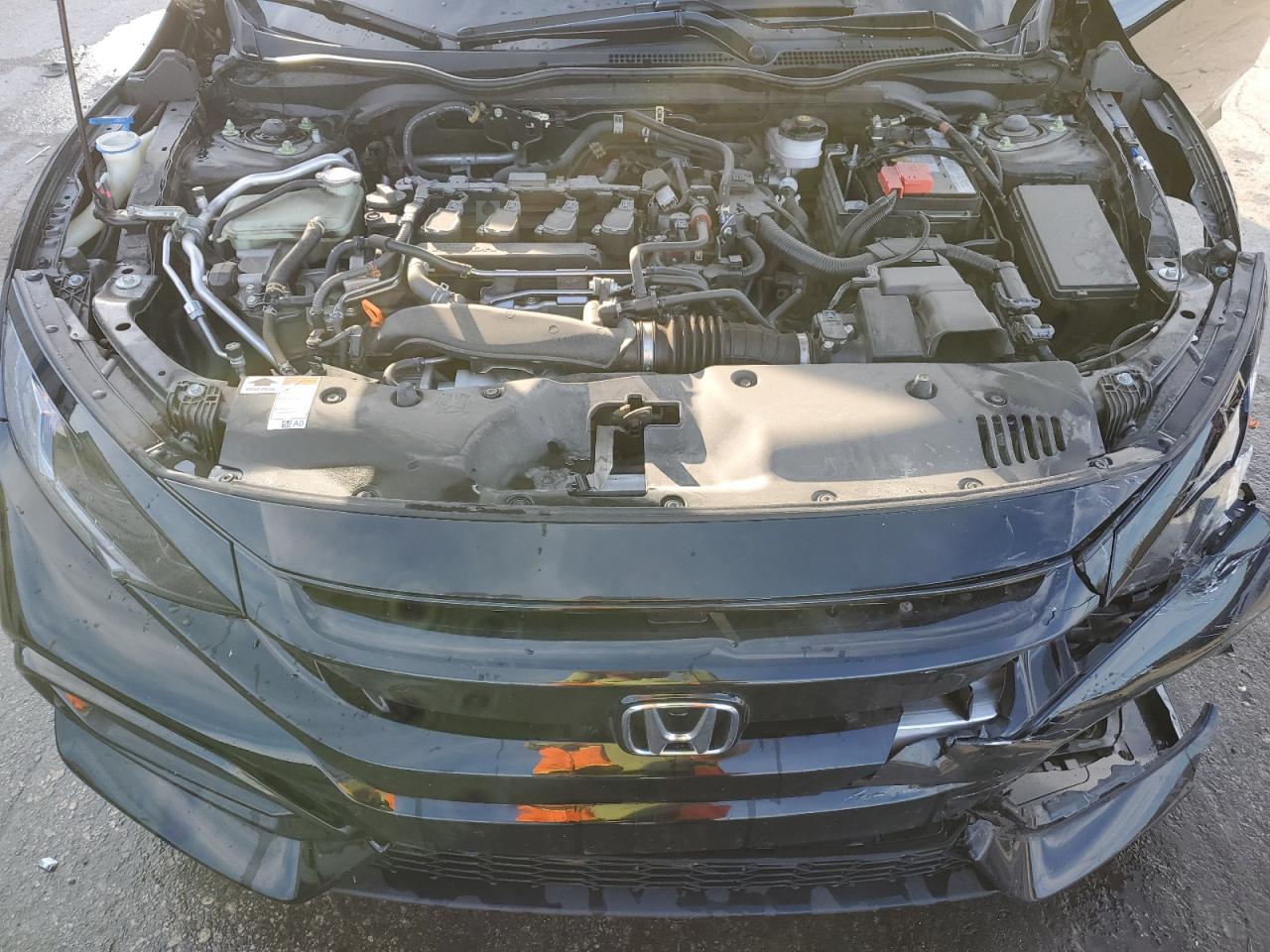 2021 Honda Civic VIN SHHFK7H64MU218941 Copart auction photo, front end damage thumbnail 11