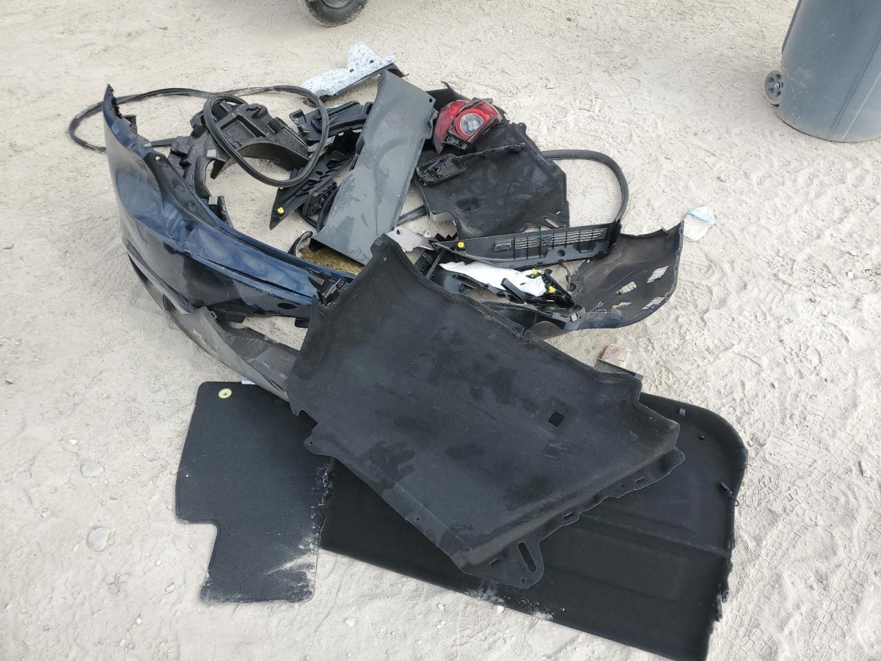 2021 Mazda 3 VIN JM1BPAKL7M1315797 Copart auction photo, rear end damage thumbnail 12