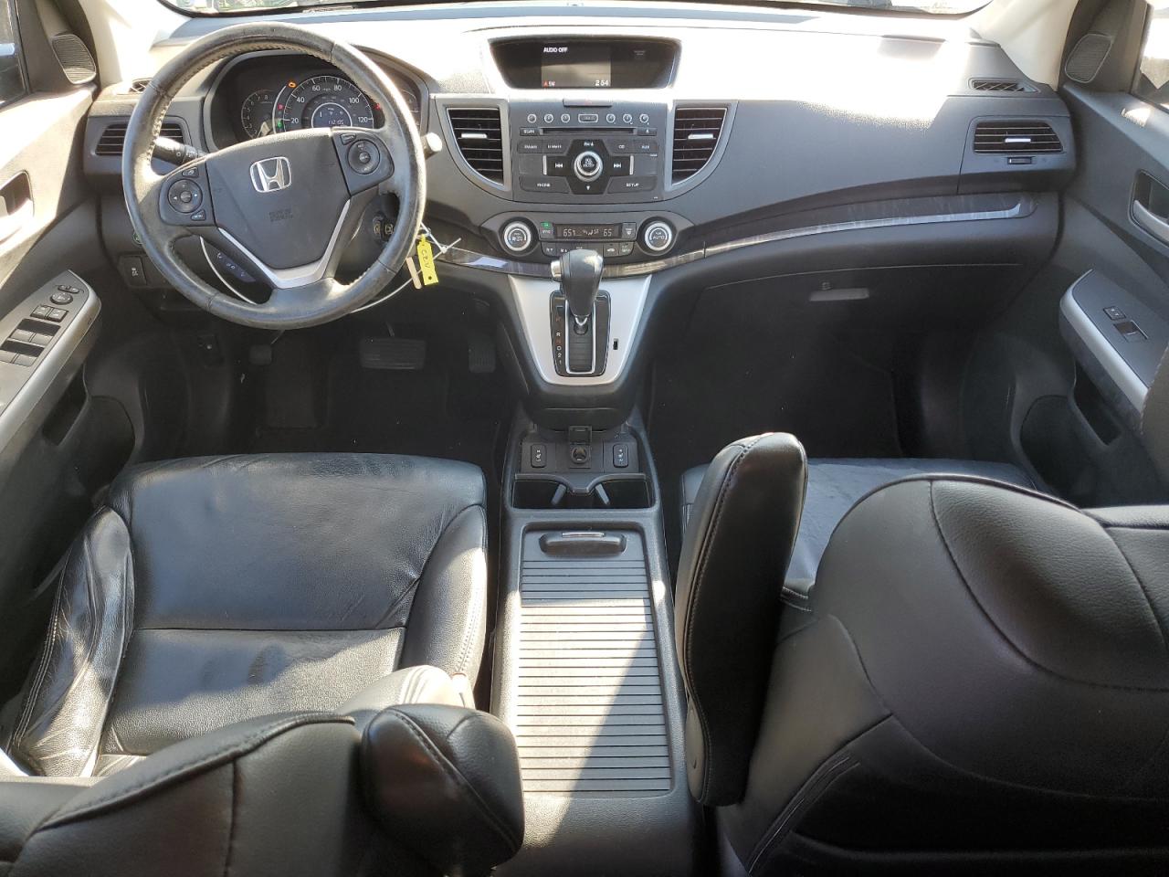 2014 Honda CR-V VIN 2HKRM4H78EH619654 Copart auction photo, side / front end damage thumbnail 8