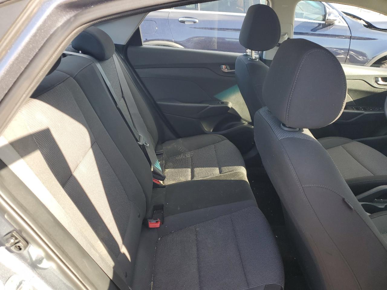 2019 Hyundai Accent VIN 3KPC24A37KE056583 Copart auction photo, rear end / side damage thumbnail 10
