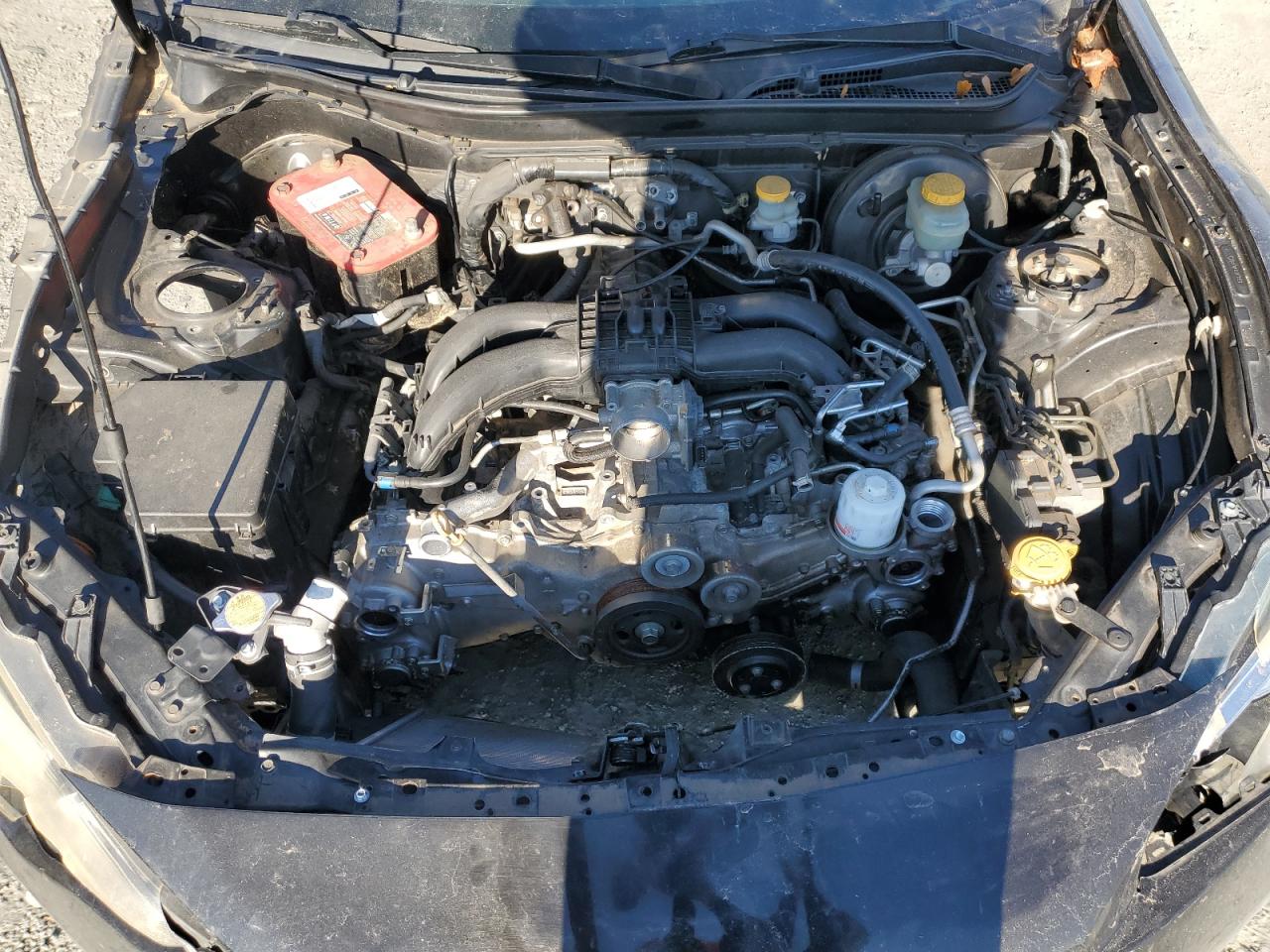 2013 Subaru BRZ VIN JF1ZCAC12D1601991 Copart auction photo, front end / rear end damage thumbnail 11