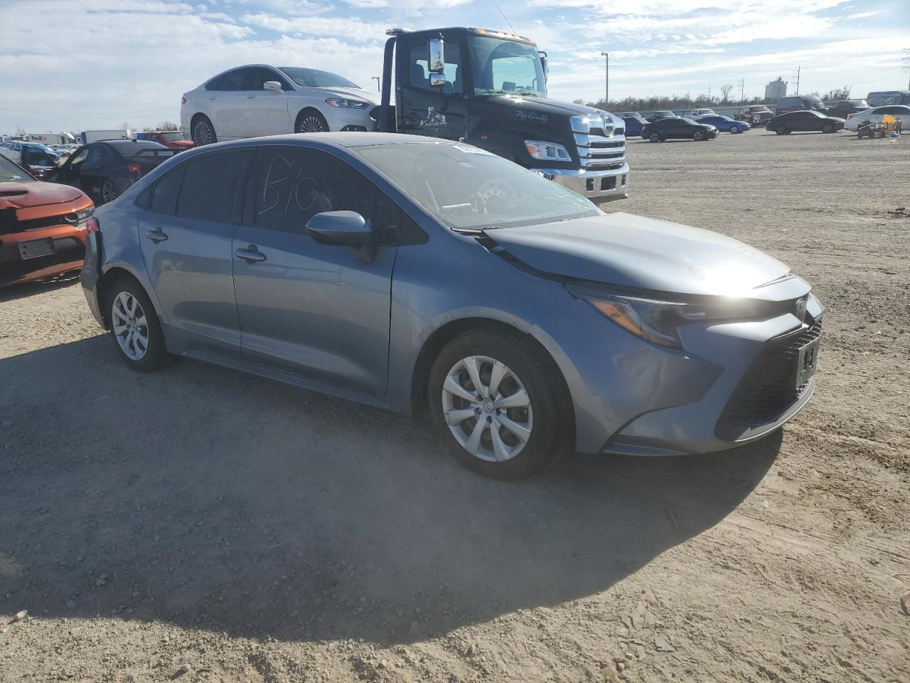 2020 Toyota Corolla VIN JTDEPRAE4LJ116607 Copart auction photo, all over damage thumbnail 4