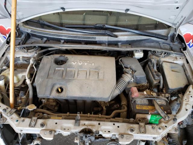2010 Toyota Corolla VIN 1NXBU4EE7AZ284287 Copart auction photo, front end damage thumbnail 11