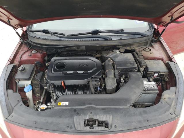 2016 Hyundai Sonata VIN 5NPE24AF4GH407648 Copart auction photo, hail damage thumbnail 11