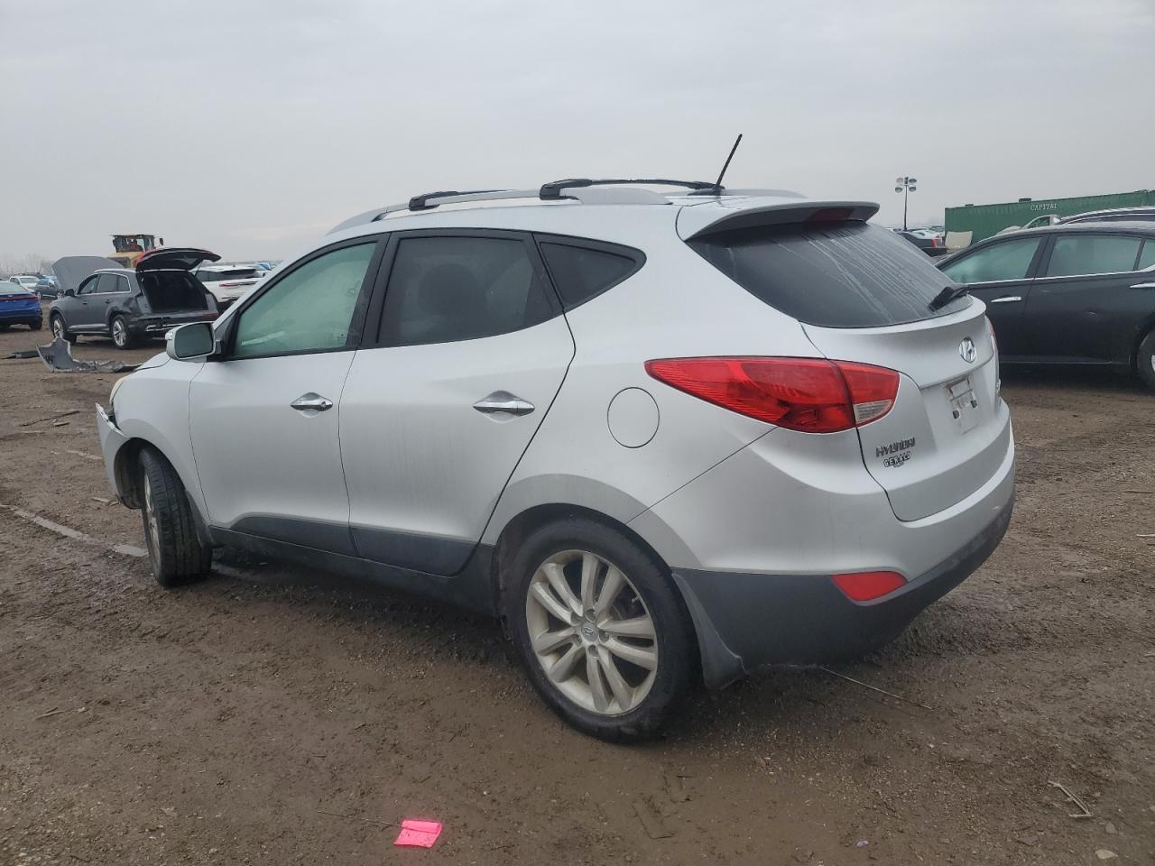 2012 Hyundai Tucson VIN KM8JU3AC2CU375500 Copart auction photo, front end damage thumbnail 2
