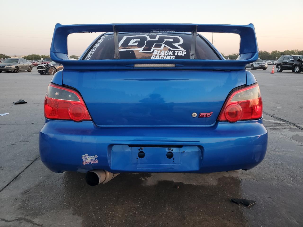 2005 Subaru Impreza VIN JF1GD70695L505952 Copart auction photo, rear end damage thumbnail 6