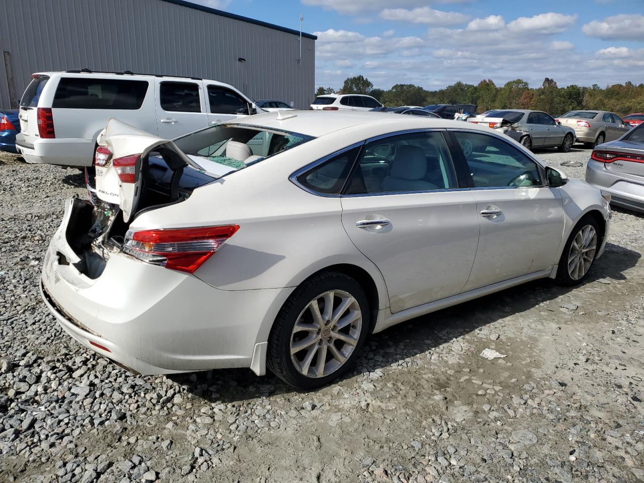 2014 Toyota Avalon VIN 4T1BK1EB3EU085141 Copart auction photo, rear end damage thumbnail 3