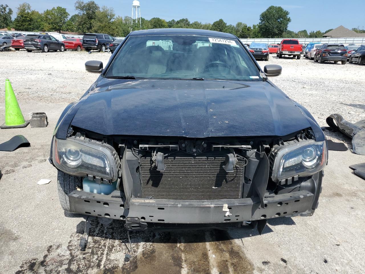 2013 Chrysler 300 VIN 2C3CCADT6DH682922 Copart auction photo, front end / top/roof damage thumbnail 5