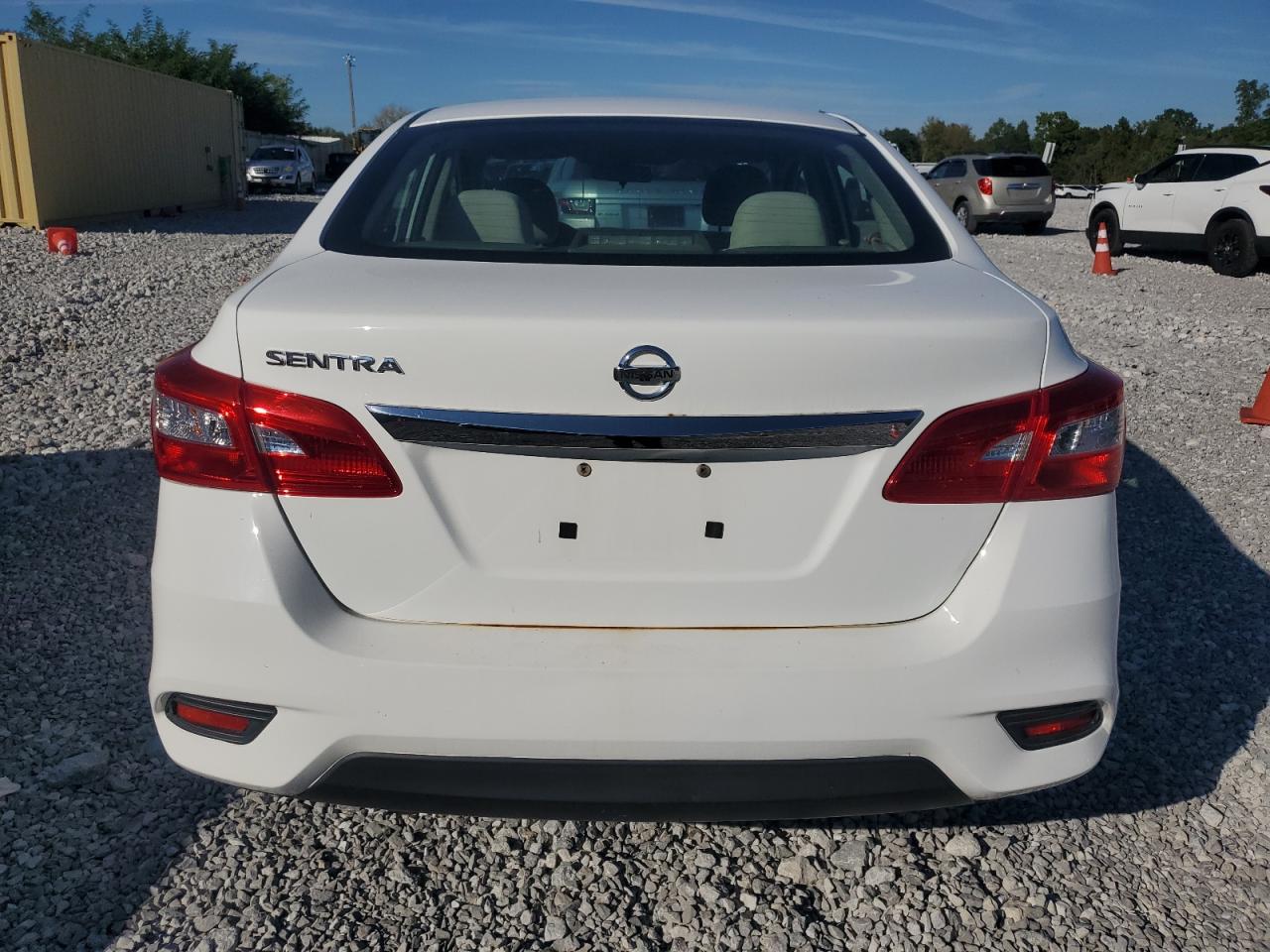 2017 Nissan Sentra VIN 3N1AB7AP8HY234250 Copart auction photo, side / rear end damage thumbnail 6