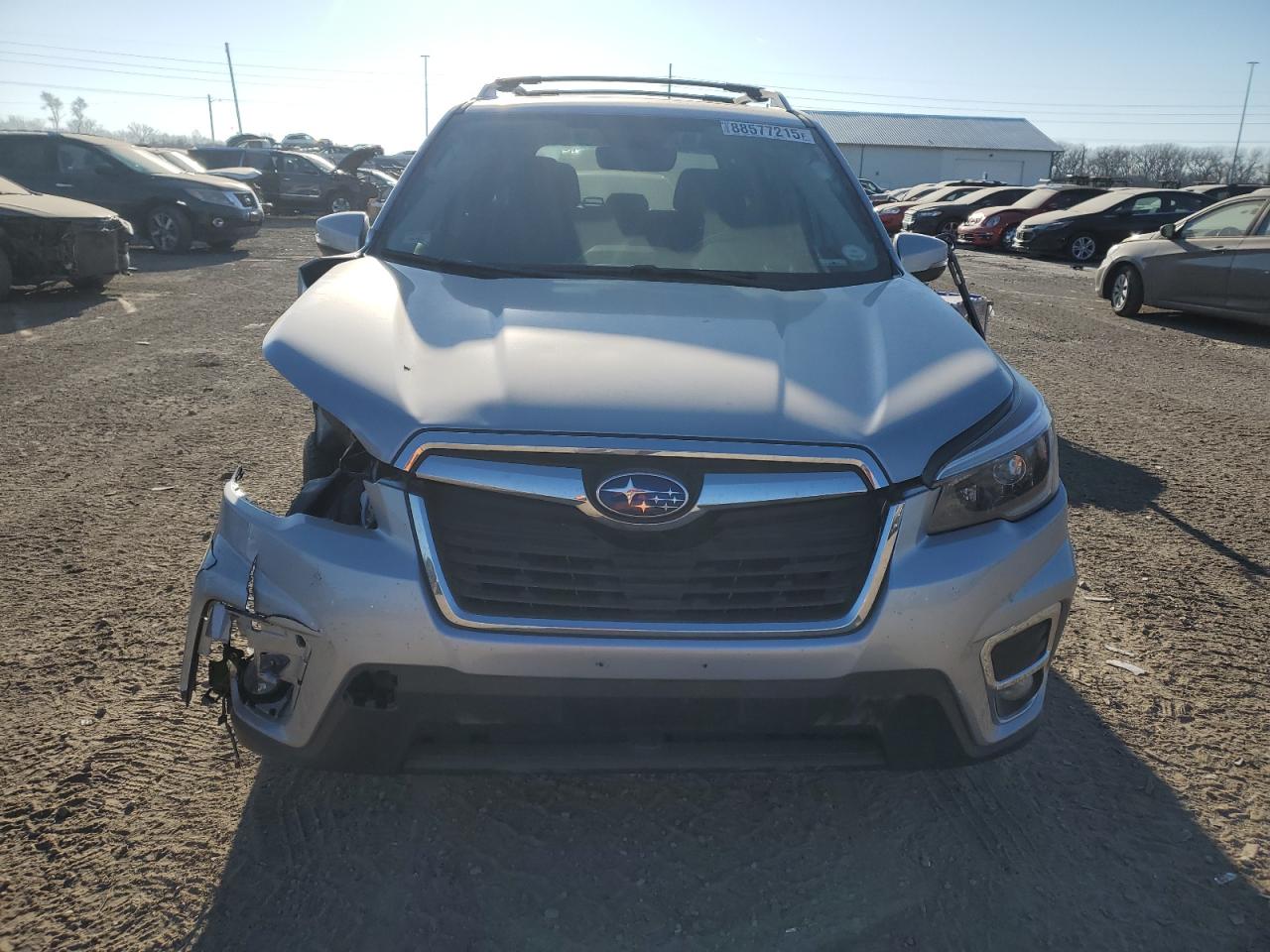2021 Subaru Forester VIN JF2SKASC1MH436137 Copart auction photo, all over damage thumbnail 5