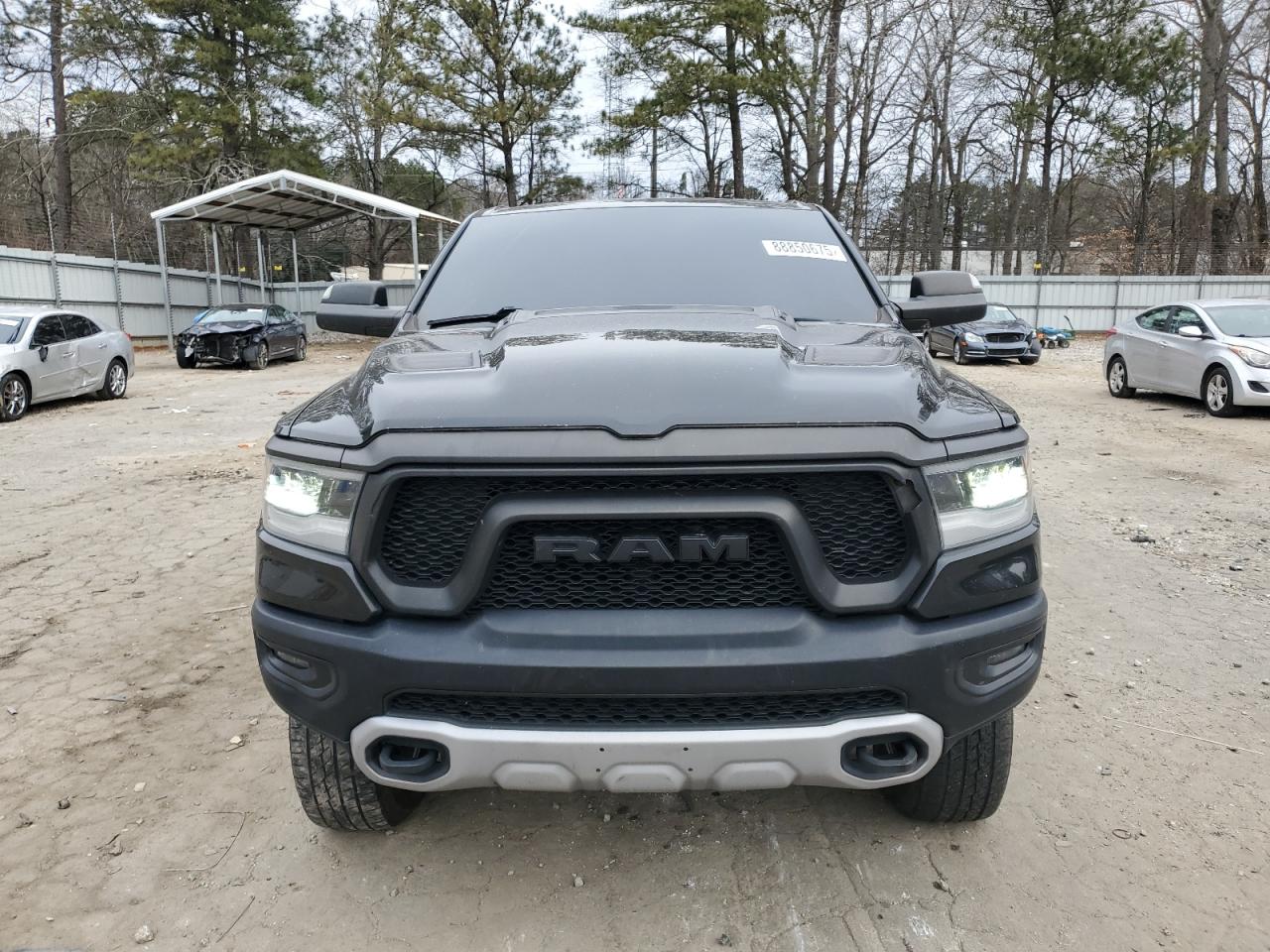 2019 RAM 1500 VIN 1C6SRFLT7KN629968 Copart auction photo, side / rear end damage thumbnail 5