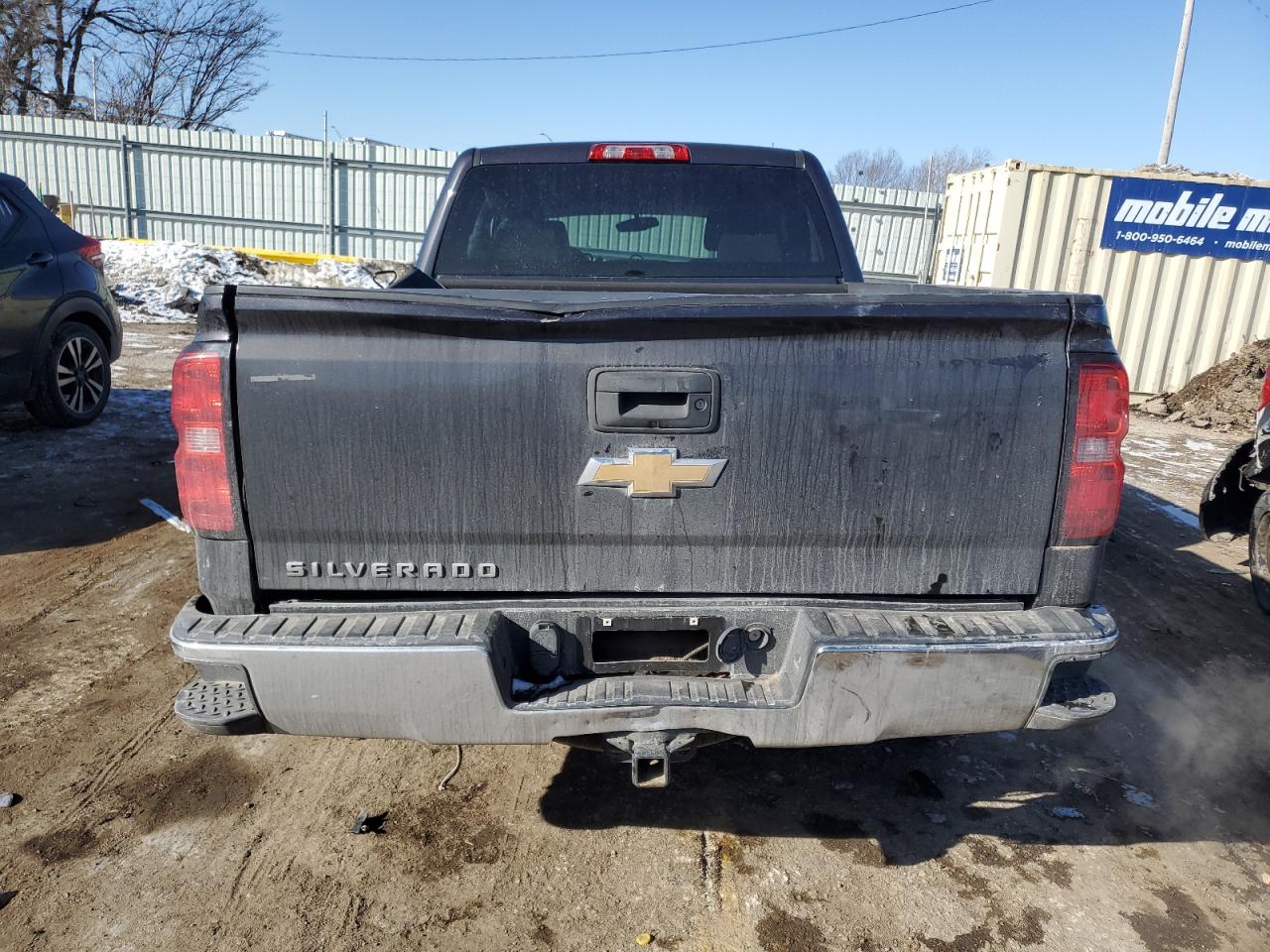 2015 Chevrolet Silverado VIN 1GCRCPEH2FZ168815 Copart auction photo, side / front end damage thumbnail 6