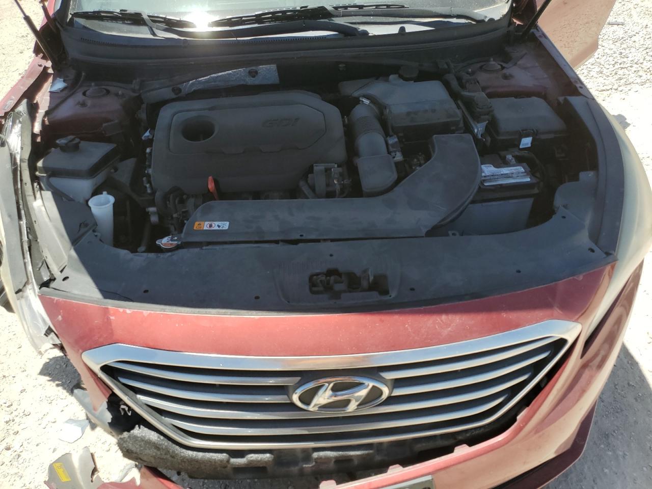 2016 Hyundai Sonata VIN 5NPE24AF6GH336100 Copart auction photo, all over damage thumbnail 11