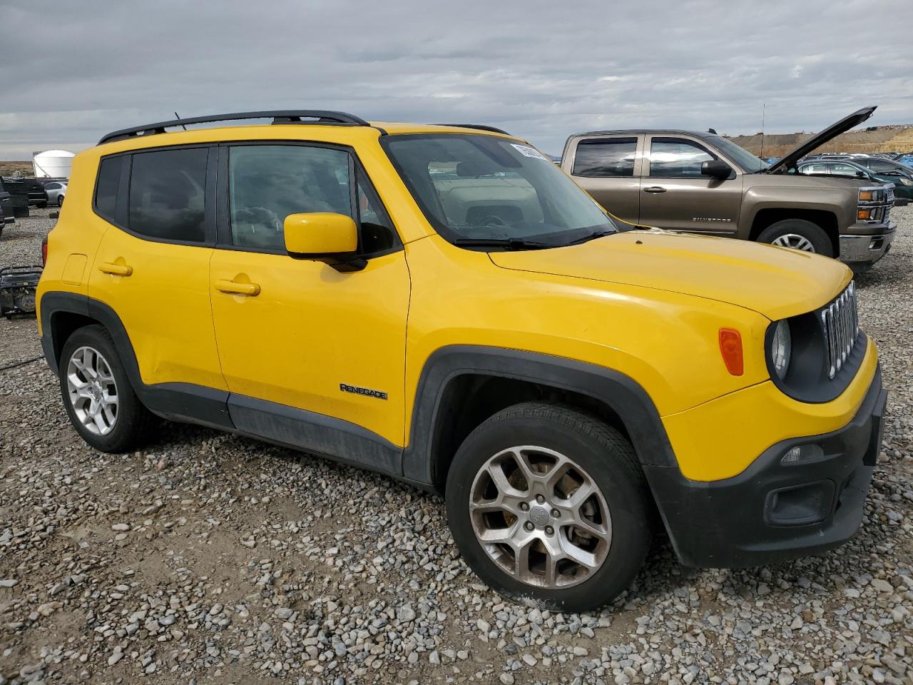 2017 Jeep Renegade VIN ZACCJABB3HPG36934 Copart auction photo, side damage thumbnail 4