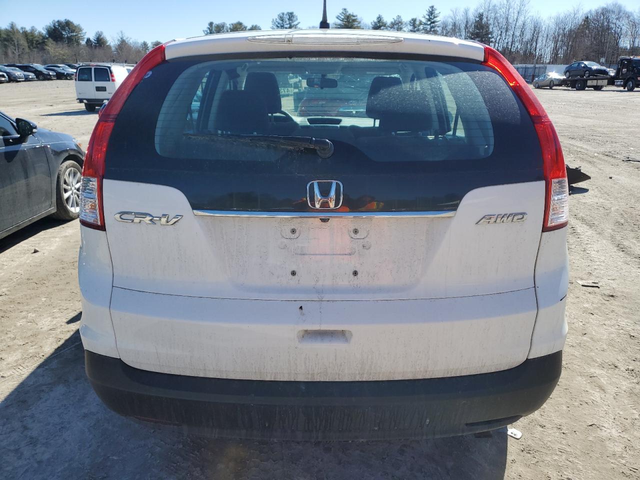 2012 Honda CR-V VIN 2HKRM4H37CH608963 Copart auction photo, front end / minor dent/scratches damage thumbnail 6