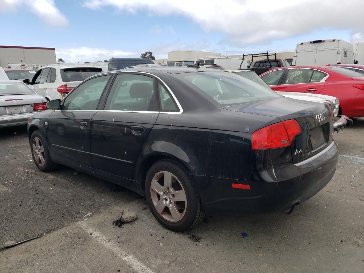 2006 Audi A4 VIN WAUAF78E46A188016 Copart auction photo, mechanical damage thumbnail 2