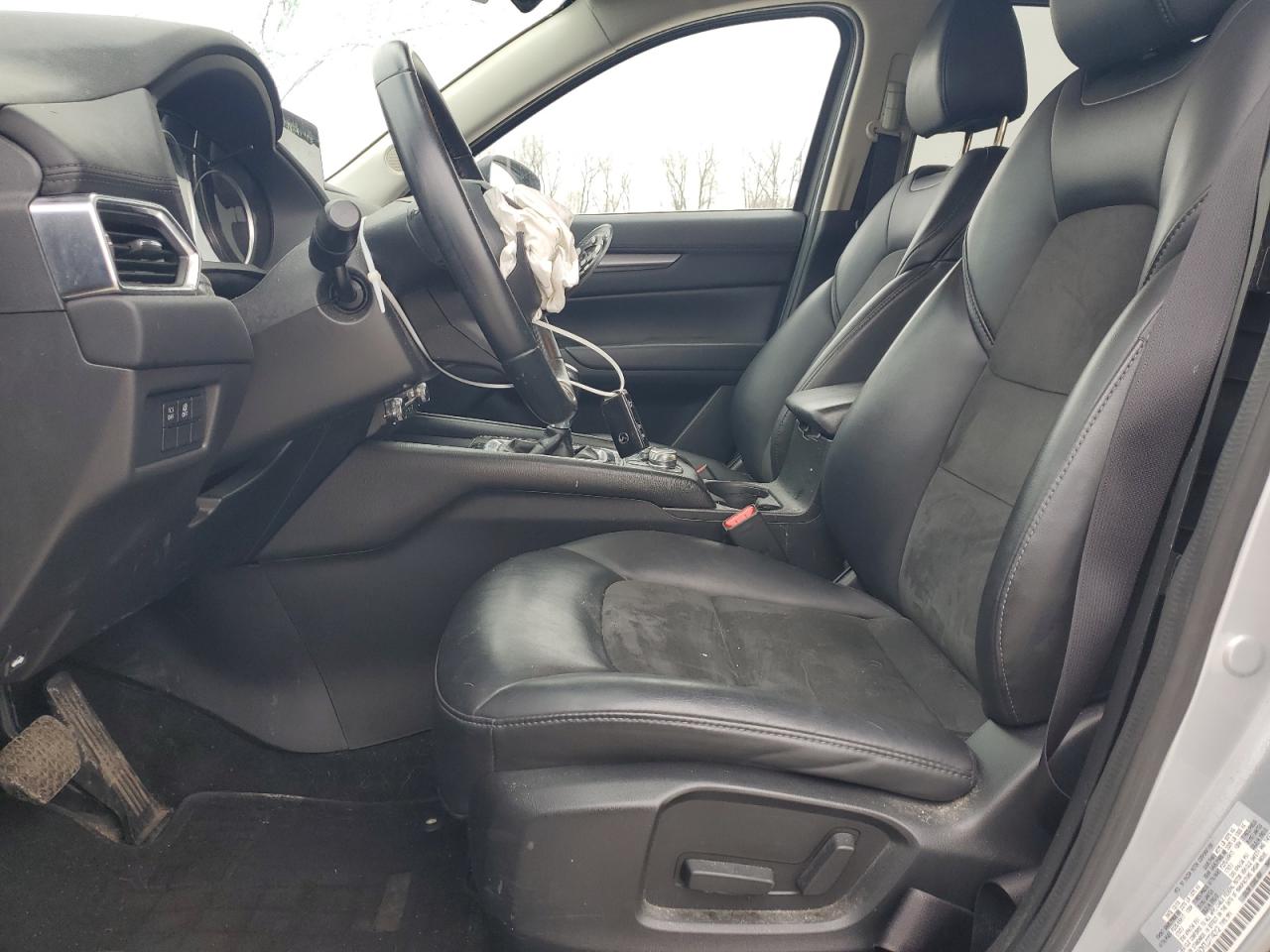 2020 Mazda CX-5 VIN JM3KFACM7L0774012 Copart auction photo, front end / side damage thumbnail 7