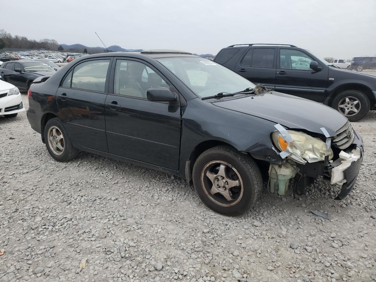 2003 Toyota Corolla VIN JTDBR32E832002659 Copart auction photo, front end damage thumbnail 4