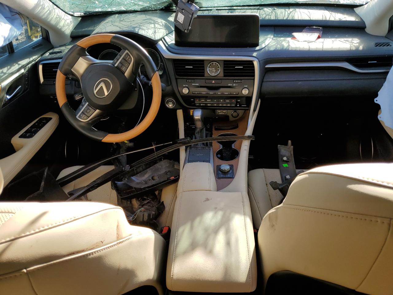 2022 Lexus RX VIN 2T2HZMDA2NC345722 Copart auction photo, rollover / minor dent/scratches damage thumbnail 8