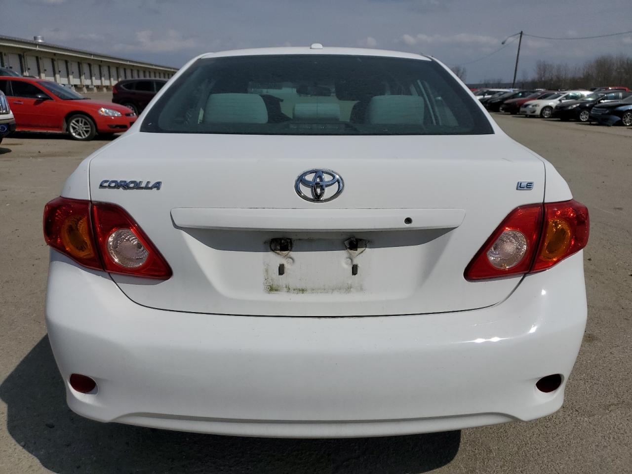 2010 Toyota Corolla VIN 2T1BU4EE3AC437555 Copart auction photo, front end damage thumbnail 6