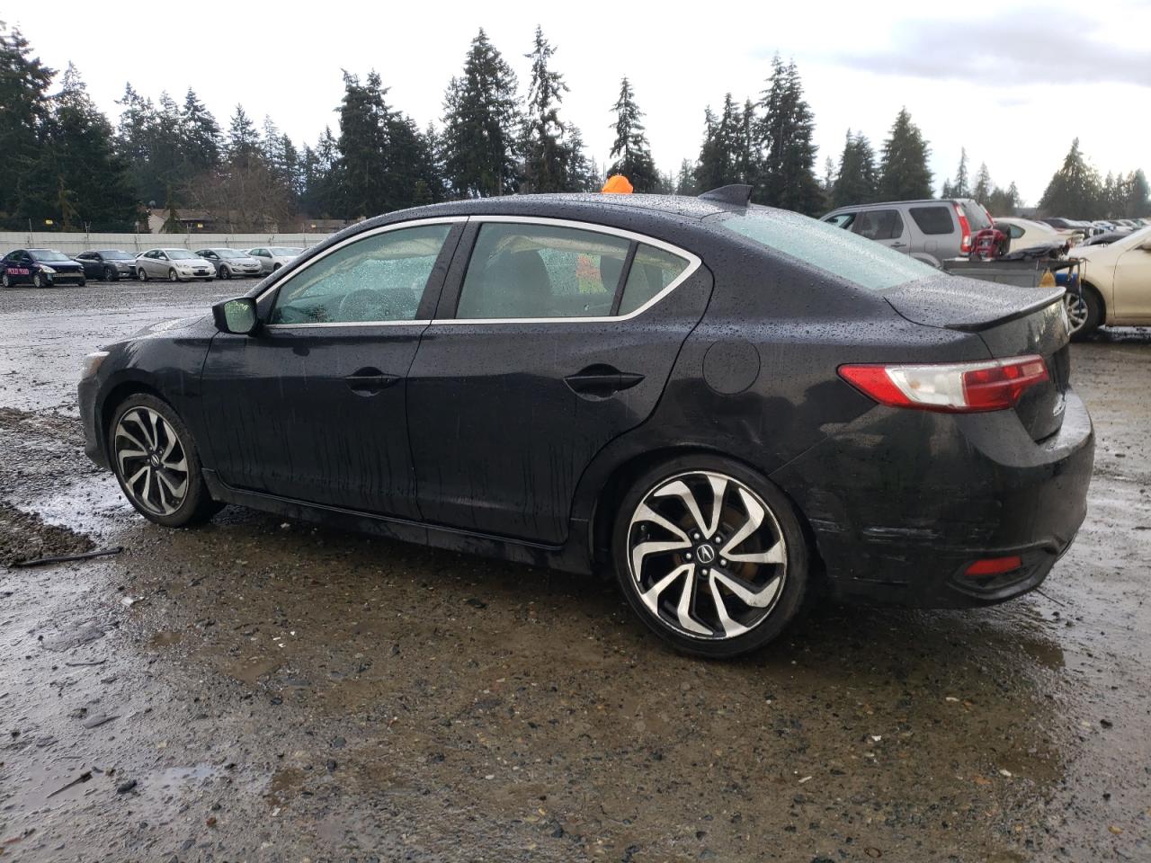 2016 Acura ILX VIN 19UDE2F85GA019452 Copart auction photo, rear end damage thumbnail 2