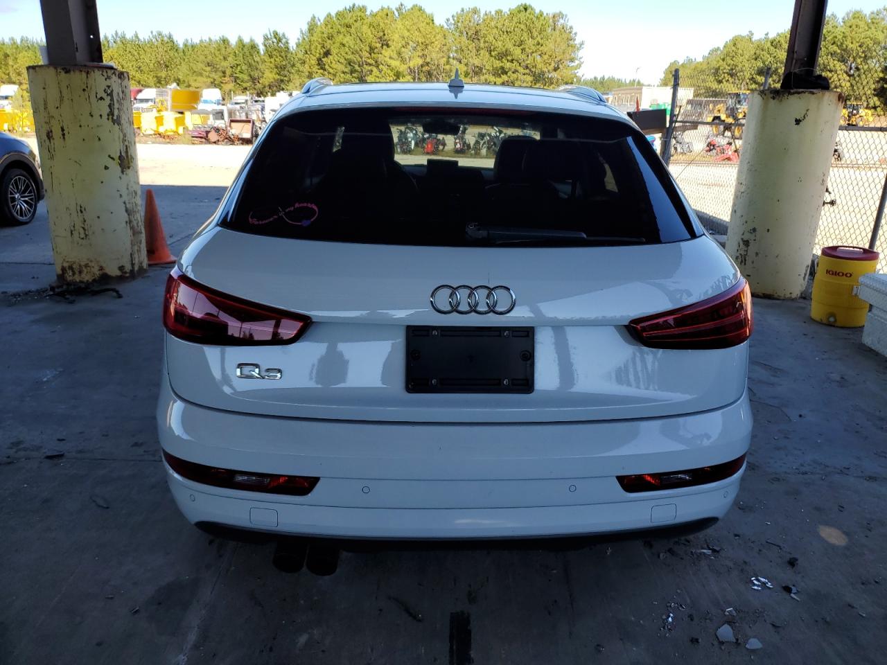 2016 Audi Q3 VIN WA1BFCFS6GR007326 Copart auction photo, front end damage thumbnail 6