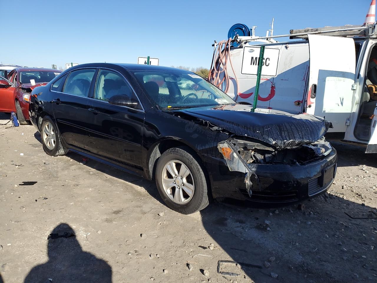 2013 Chevrolet Impala VIN 2G1WF5E34D1230653 Copart auction photo, front end damage thumbnail 4