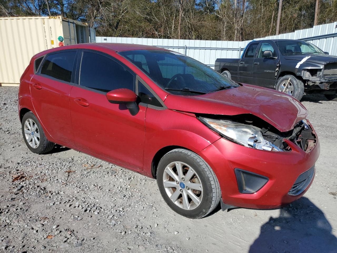 2012 Ford Fiesta VIN 3FADP4EJ4CM117464 Copart auction photo, front end / minor dent/scratches damage thumbnail 4