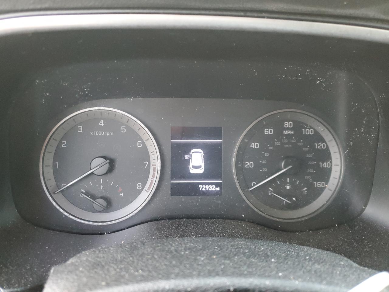 2019 Hyundai Tucson VIN KM8J33AL0KU001503 Copart auction photo, front end damage thumbnail 9