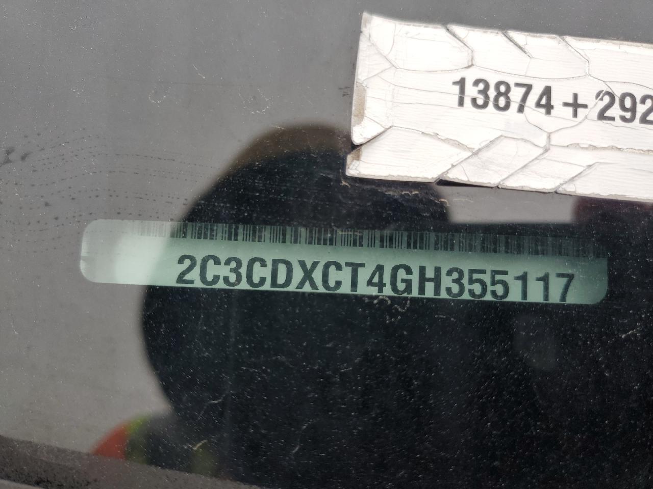 2016 Dodge Charger VIN 2C3CDXCT4GH355117 Copart auction photo, minor dent/scratches damage thumbnail 12
