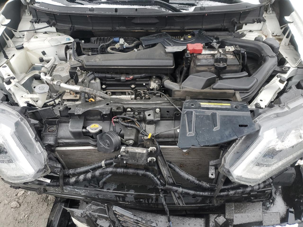 2020 Nissan Rogue VIN 5N1AT2MV1LC734707 Copart auction photo, front end damage thumbnail 11