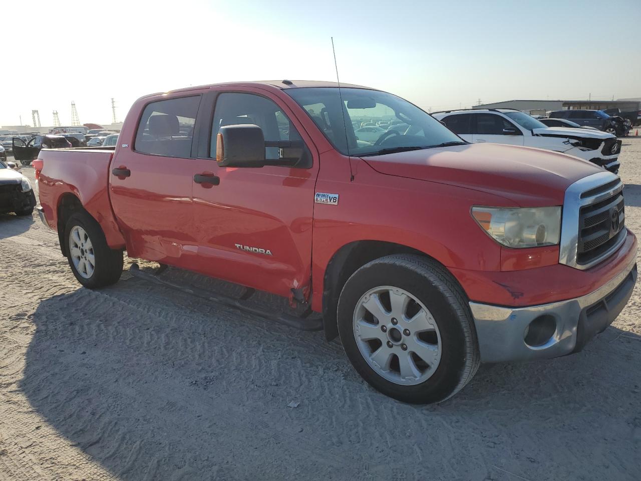 2010 Toyota Tundra VIN 5TFDW5F10AX094483 Copart auction photo, all over damage thumbnail 4