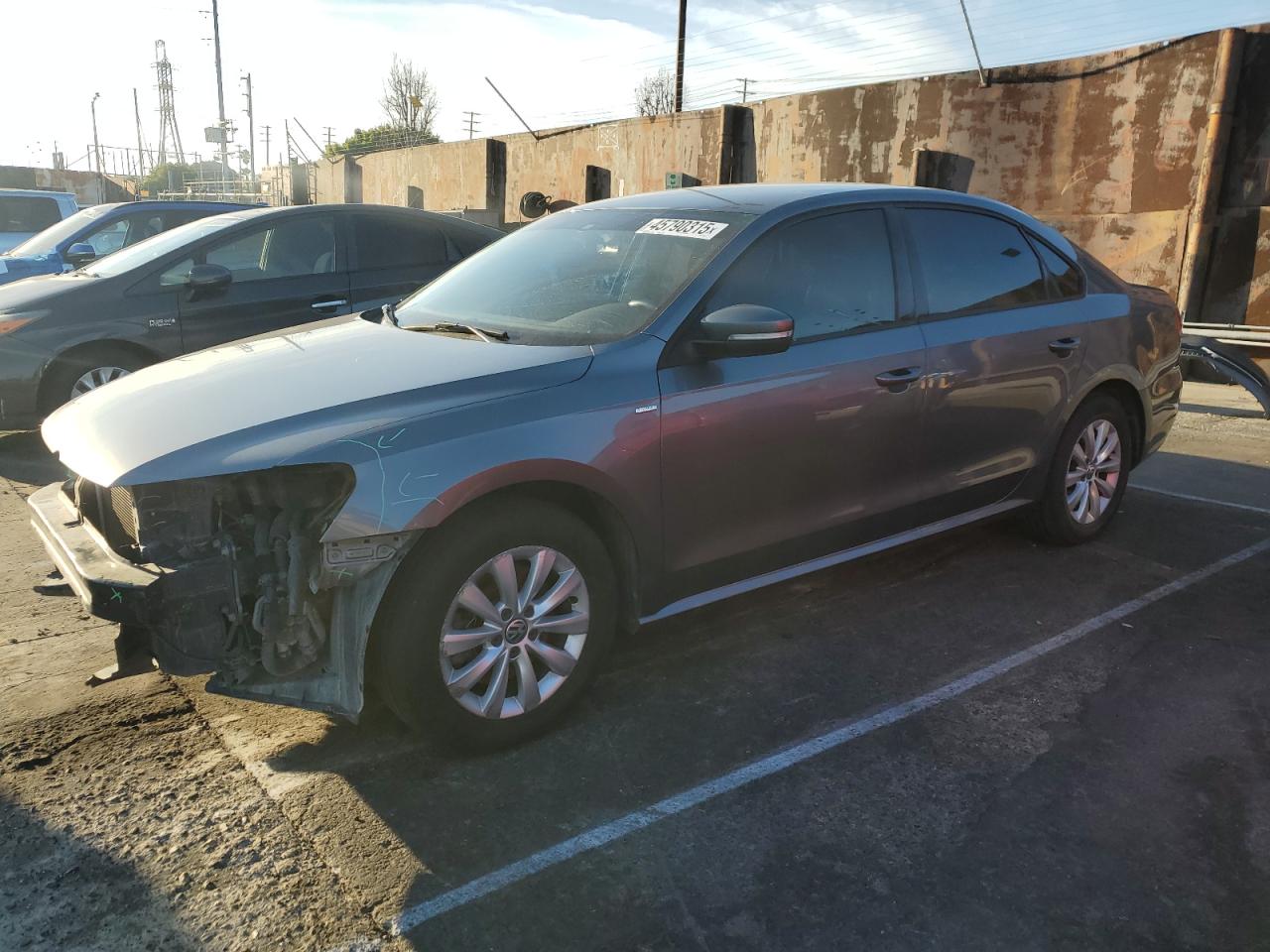 2015 Volkswagen Passat VIN 1VWAT7A36FC012865 - Copart auction photo