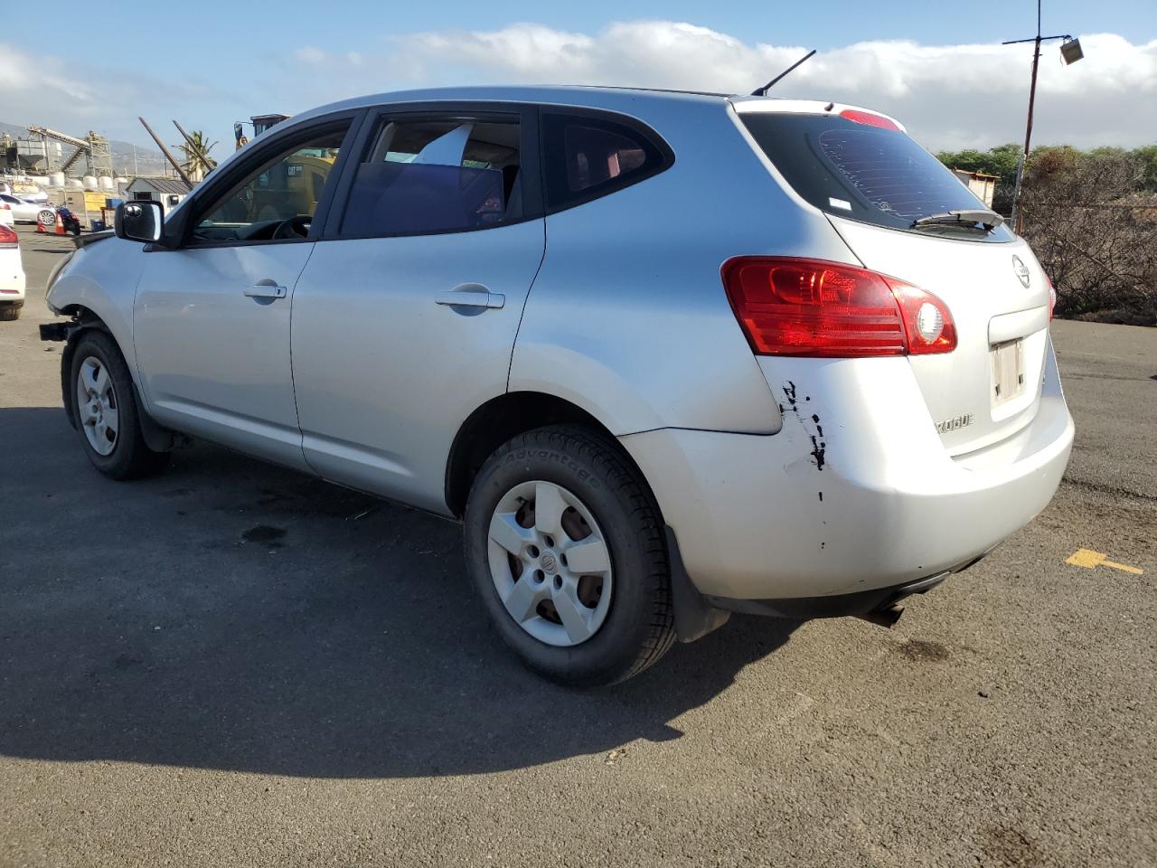 2008 Nissan Rogue VIN JN8AS58T98W025020 Copart auction photo, all over damage thumbnail 2