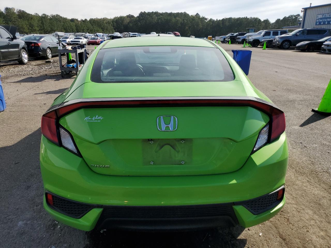 2016 Honda Civic VIN 2HGFC4B57GH304810 Copart auction photo, front end damage thumbnail 6