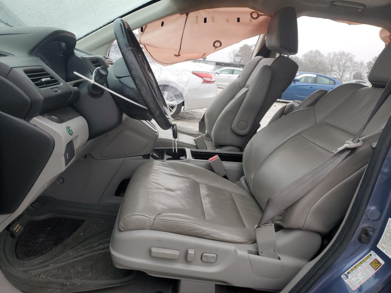2013 Honda CR-V VIN 2HKRM3H76DH502387 Copart auction photo, side damage thumbnail 7