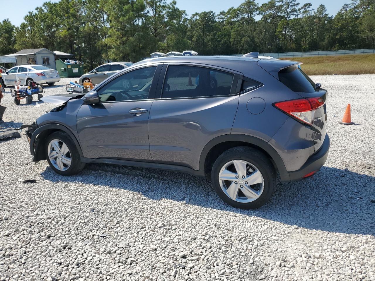 2020 Honda HR-V VIN 3CZRU5H50LM708205 Copart auction photo, front end damage thumbnail 2