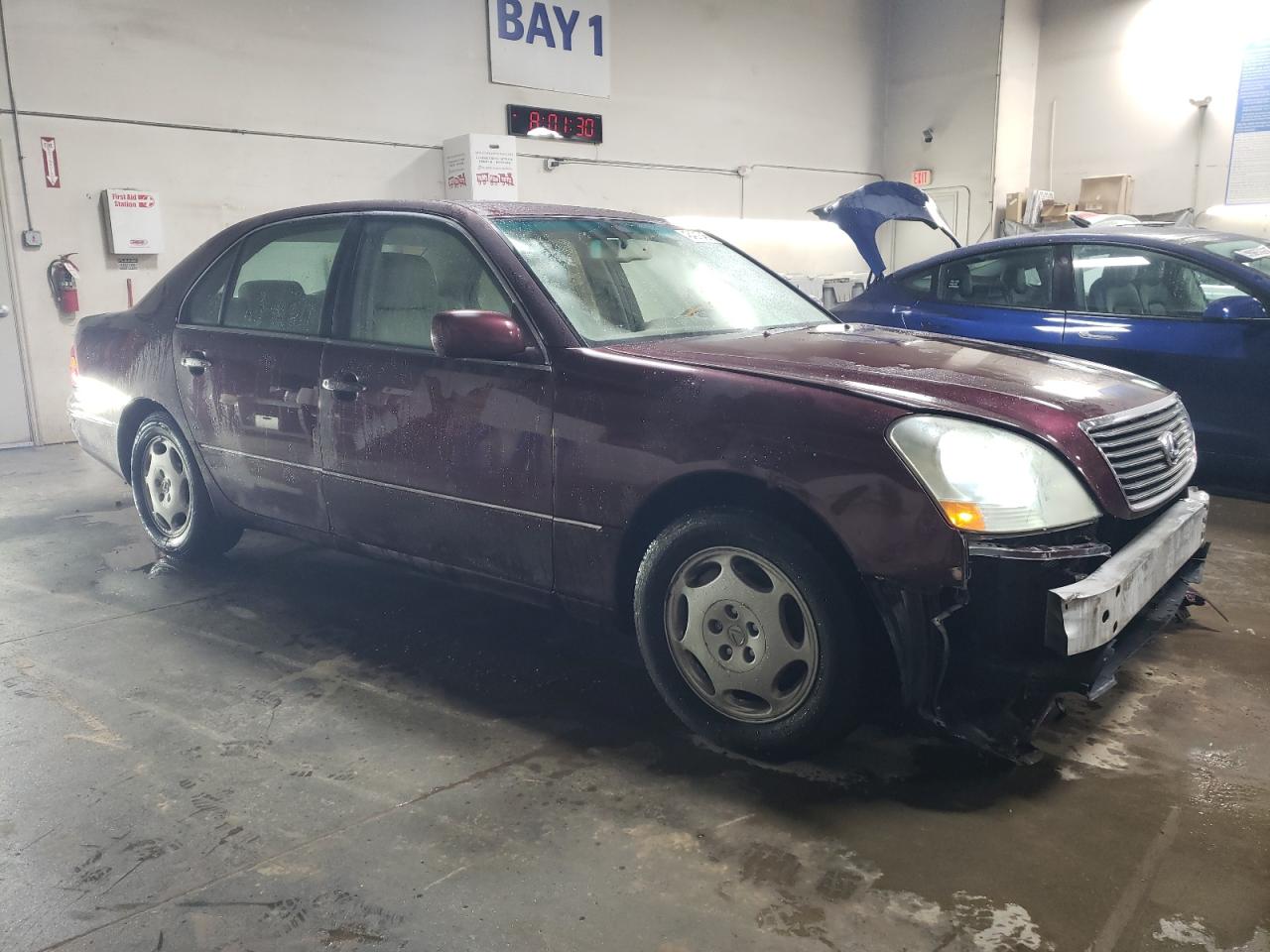 2001 Lexus LS VIN JTHBN30F610011942 Copart auction photo, front end damage thumbnail 4