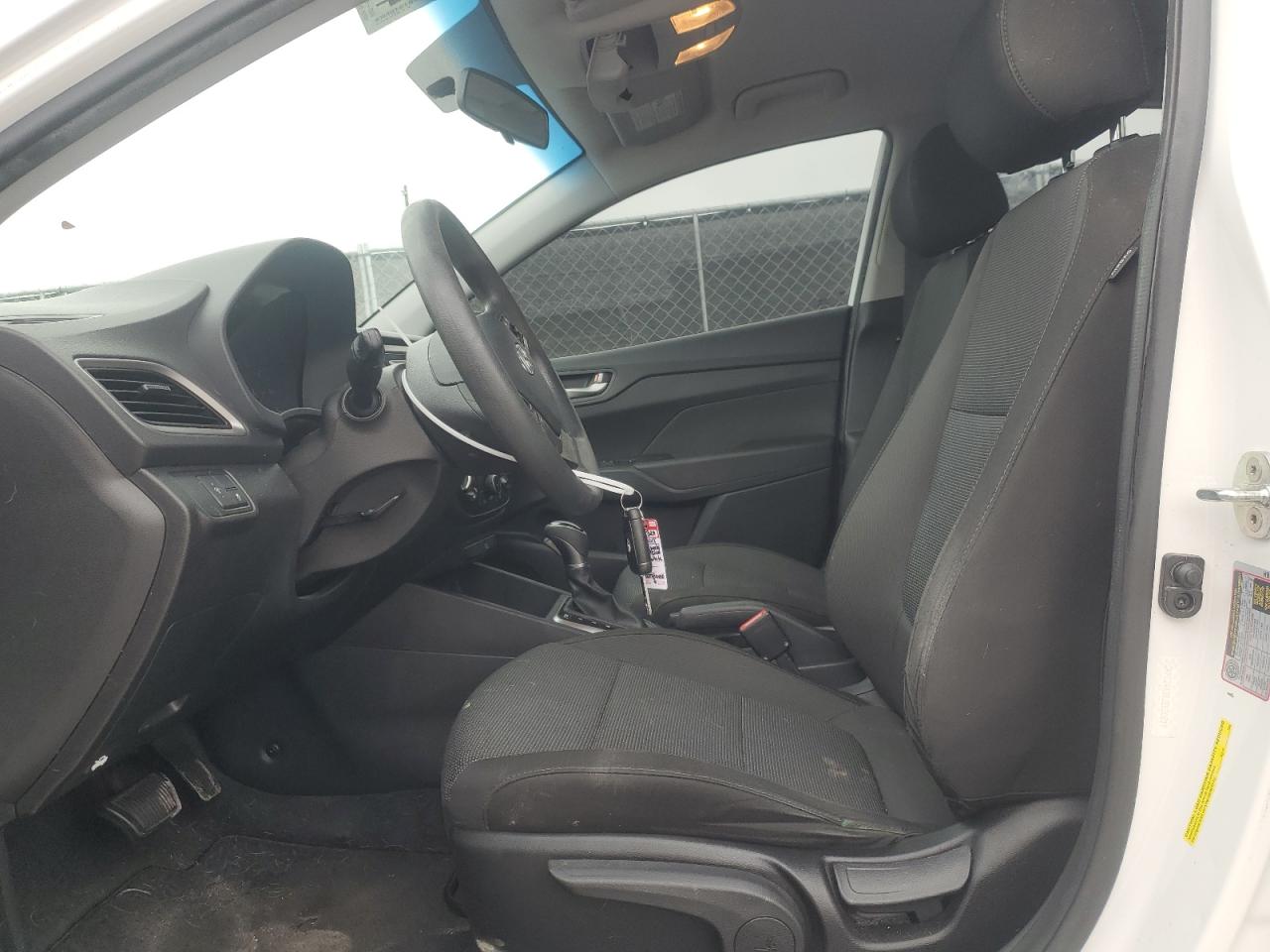 2018 Hyundai Accent VIN 3KPC24A38JE020819 Copart auction photo, rear end / front end damage thumbnail 7