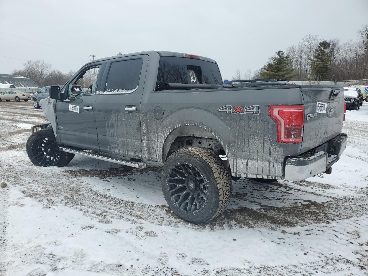 2015 Ford F-150 VIN 1FTEW1EG9FFB32101 Copart auction photo, burn / missing/altered vin damage thumbnail 2