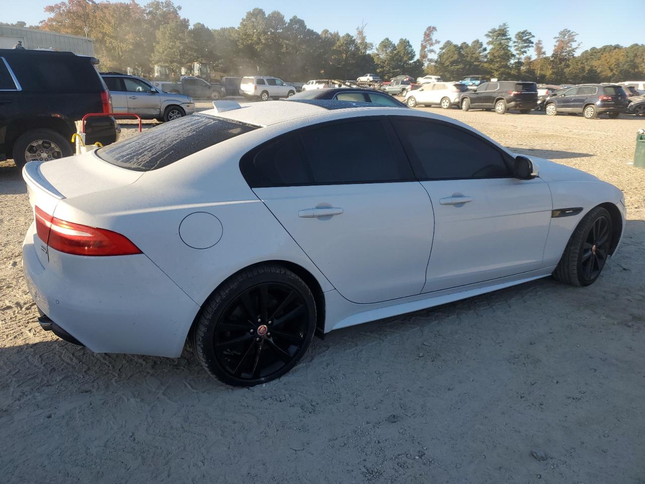 2017 Jaguar XE VIN SAJAL4BV5HA947361 Copart auction photo, rear end / front end damage thumbnail 3
