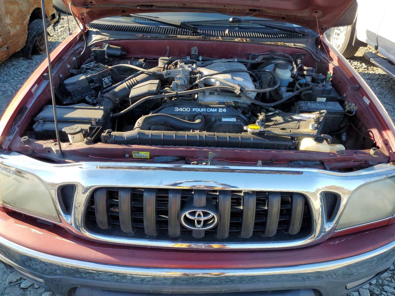 2001 Toyota Tacoma VIN 5TEWN72N01Z820870 Copart auction photo, side damage thumbnail 12