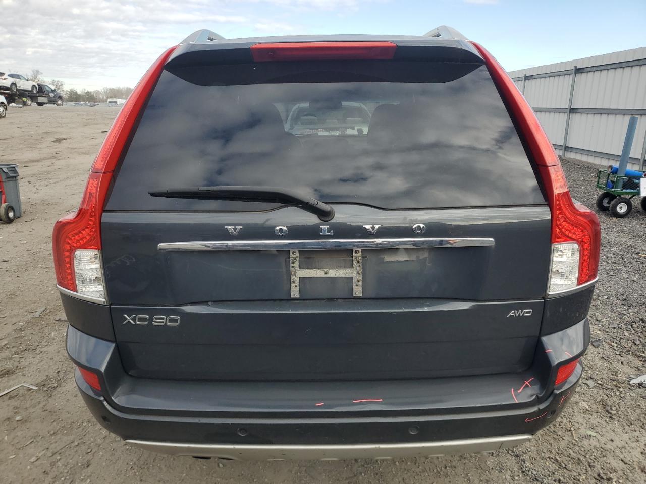 2013 Volvo XC90 VIN YV4952CZ9D1633706 Copart auction photo, front end / side damage thumbnail 6
