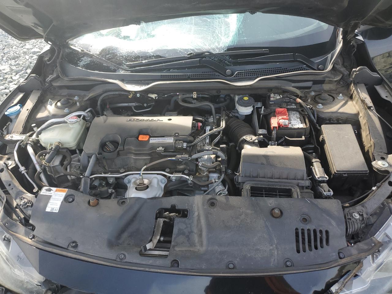 2018 Honda Civic VIN 2HGFC2F5XJH595003 Copart auction photo, all over damage thumbnail 12