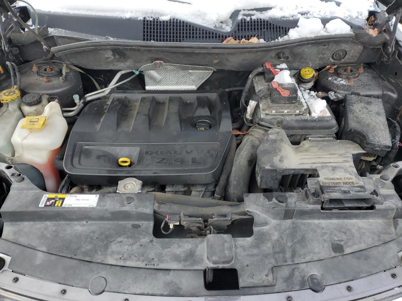2015 Jeep Compass VIN 1C4NJDEB5FD207165 Copart auction photo, side damage thumbnail 12