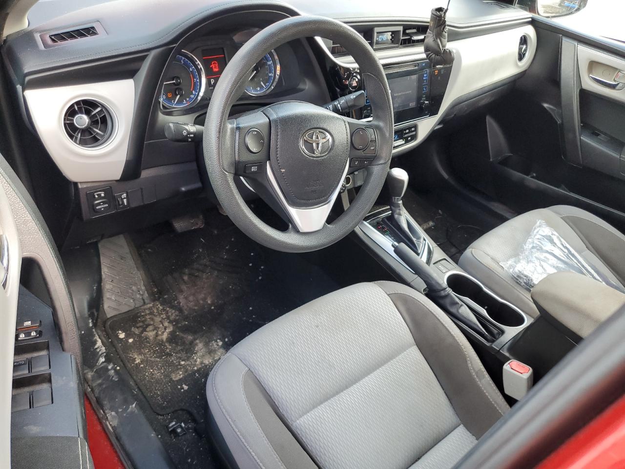 2017 Toyota Corolla VIN 5YFBURHE3HP732576 Copart auction photo, all over damage thumbnail 8