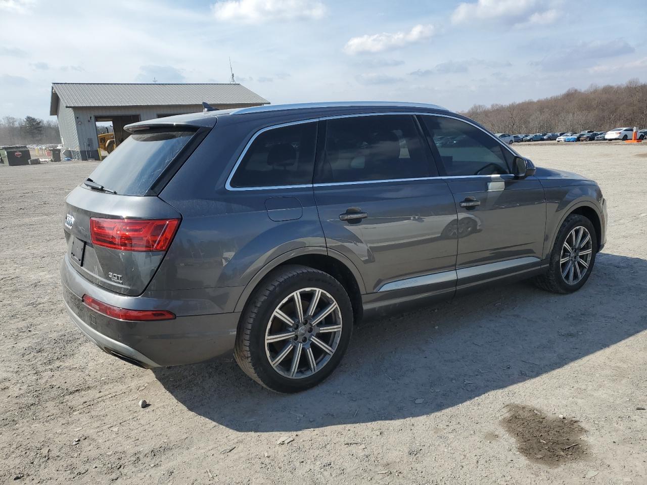 2018 Audi Q7 VIN WA1LAAF78JD039282 Copart auction photo, mechanical damage thumbnail 3