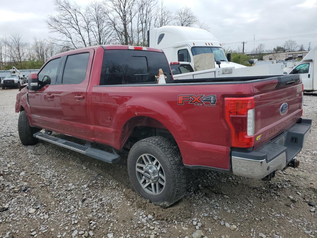 2018 Ford F350 VIN 1FT8W3BT2JEC76551 Copart auction photo, front end damage thumbnail 3